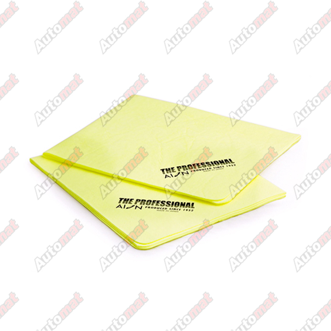 Набор водопоглощающих салфеток AION Professional Chamois 2шт 43*33см, желтые