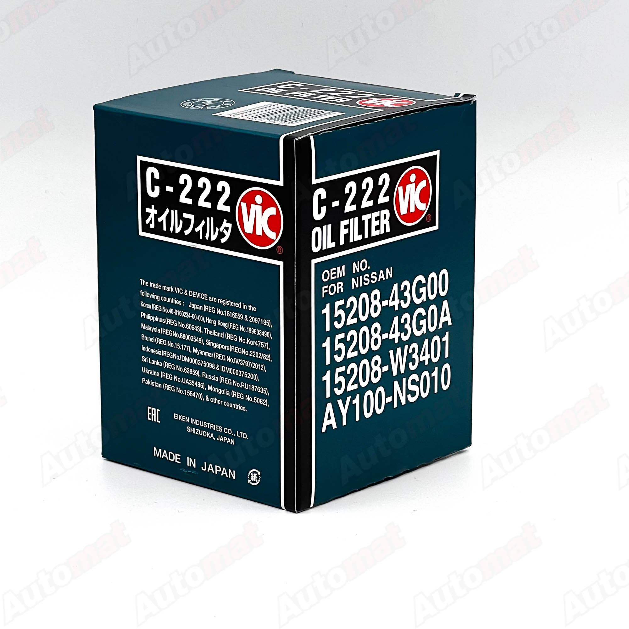 Масляный фильтр VIC C-222