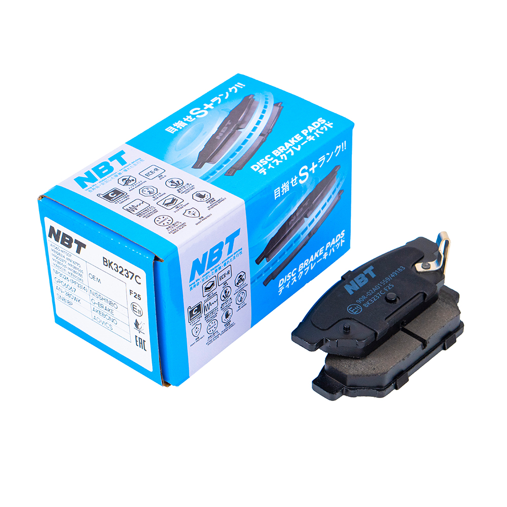 Колодки тормозные дисковые NBT BK3237C / AN-380WK / NP3026 / PF3314 / GP06067