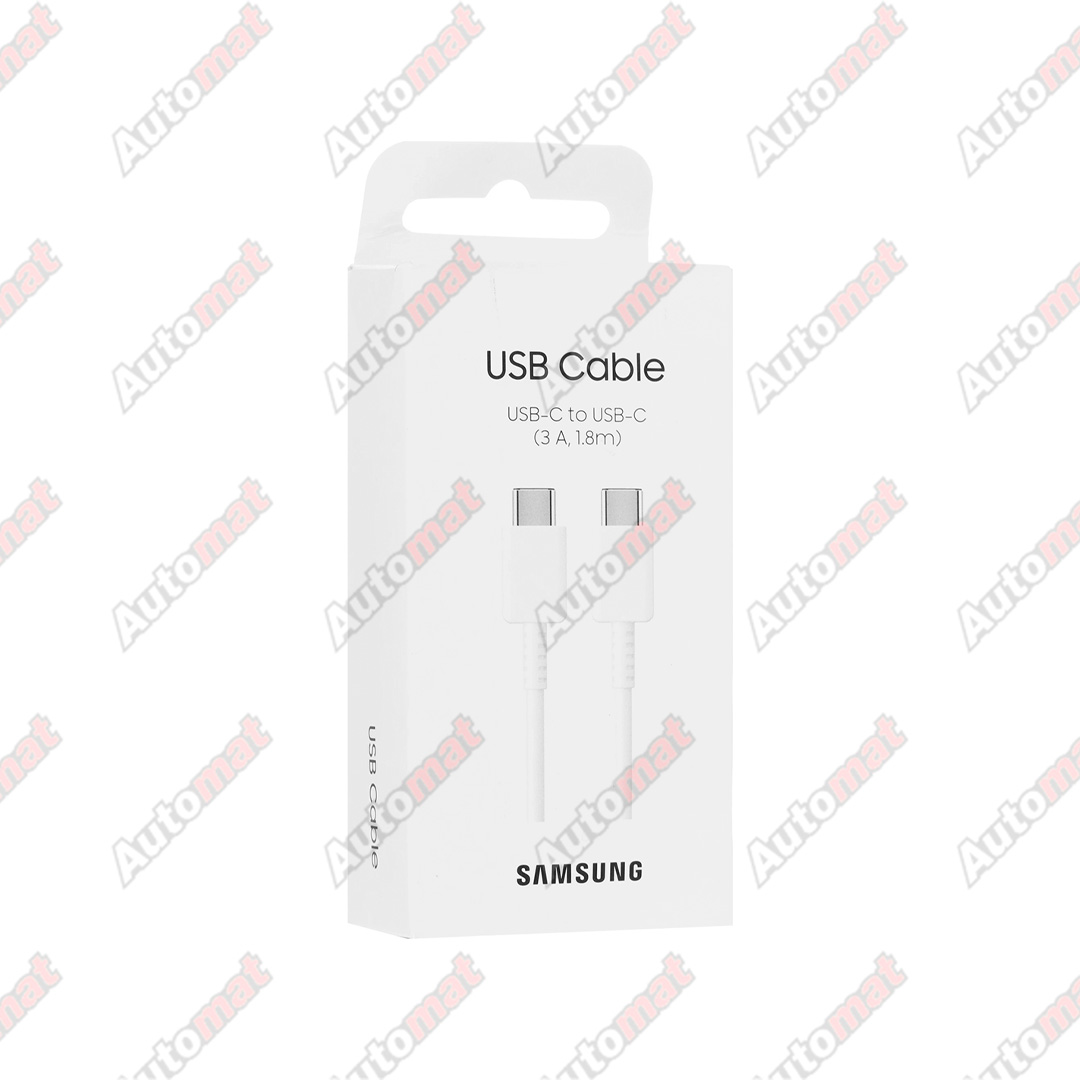 Кабель Samsung USB Type-C to USB Type-C, White 1.8m