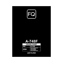 Фильтр воздушный FQ A-748F