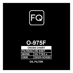 Масляный фильтр FQ O-975F