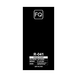 Фильтр воздушный FQ R-041